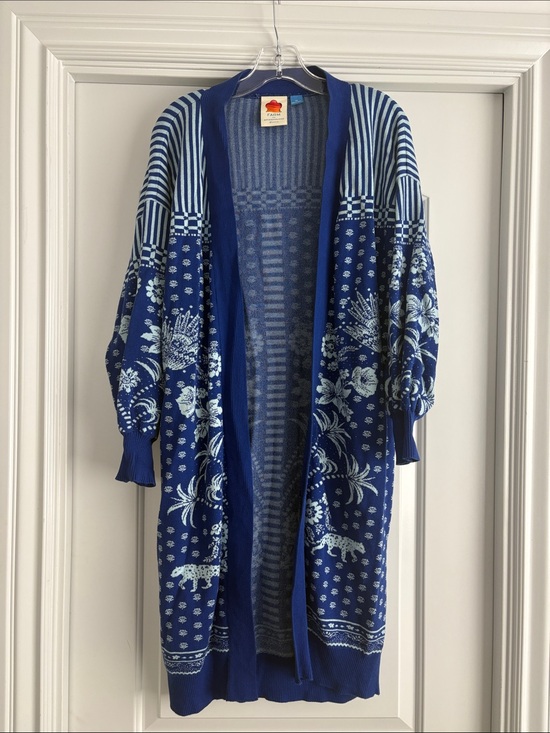 FARM Rio Sweaters - Farm Rio (for Anthropologie)  Open Cardigan, Size XS